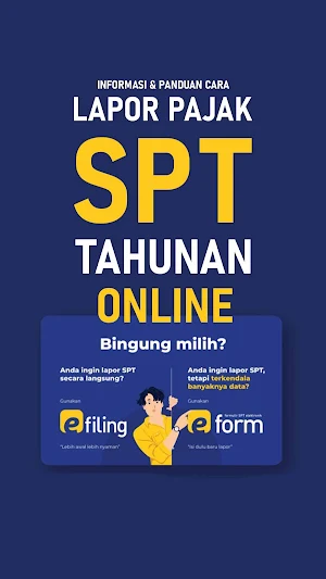 e-Filing Pajak Cara Lapor SPT Screenshot 0
