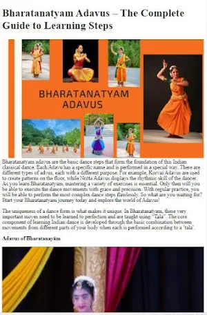 How to Dance Bharatanatyam Screenshot 2