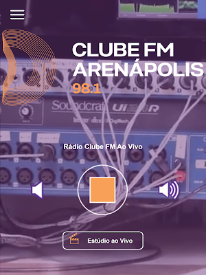 Rádio Clube FM Arenápolis Screenshot 3