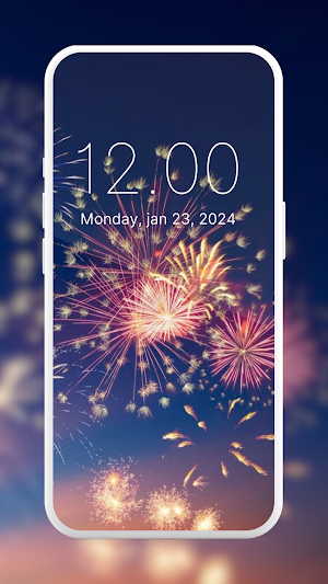 новогодние обои 2024 Screenshot 1