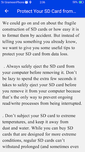 Damaged SD Card Repair Guide Screenshot 1
