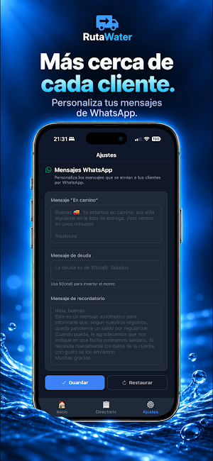 RutaWater Screenshot 1