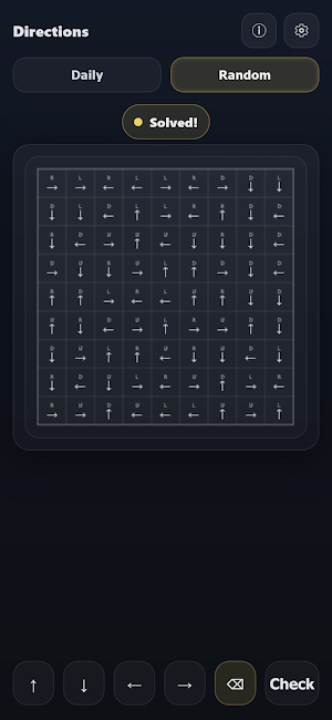 Directions - Logic Puzzle Screenshot 2