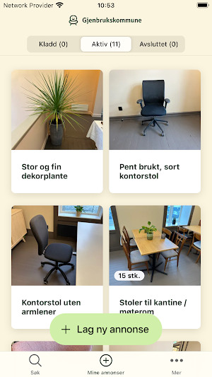 Gjenbrukskommune Screenshot 1