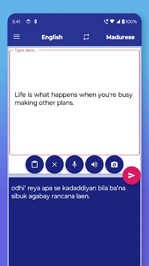 Madurese English Translator Screenshot 2