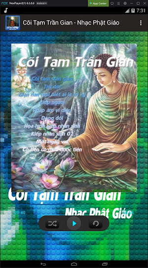 Cõi Tạm Trần Gian - Nhạc Phật Giáo Screenshot 2