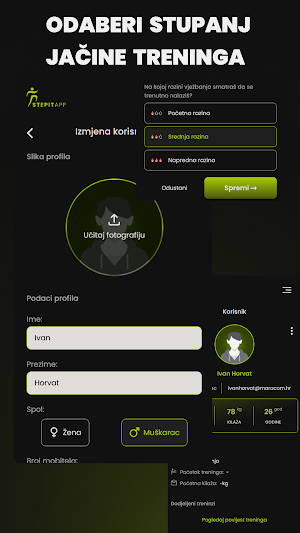 StepIt App Screenshot 1