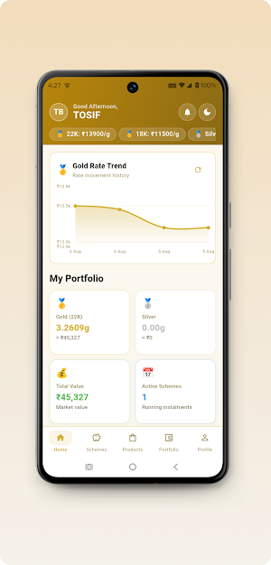 Zahab Jewellers Screenshot 2