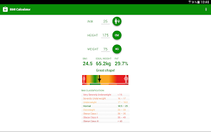 BMI Calculator Screenshot 3