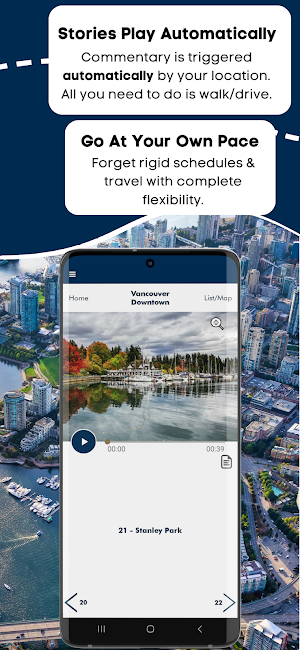 Vancouver Audio Guided Tour Screenshot 2