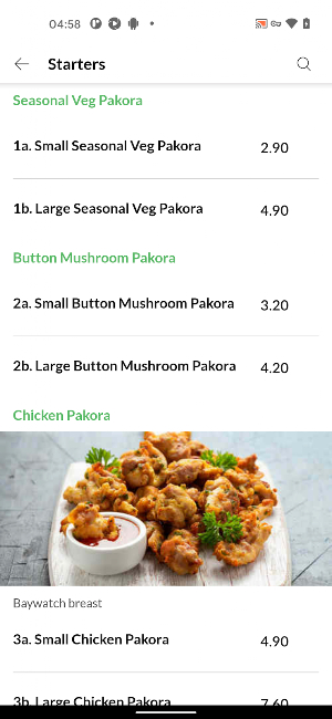 Indian Kebab House Screenshot 3