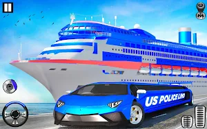 US Police Limo Transporter Truck 2019 Screenshot 2