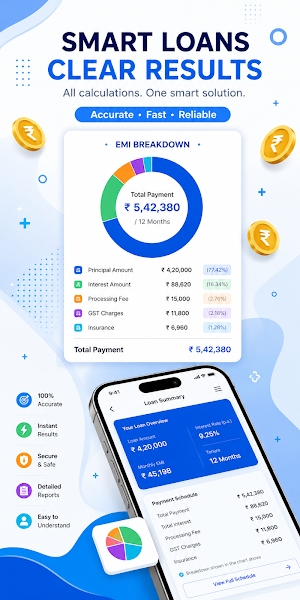 Finance Calculator: Loan & EMI Screenshot 1