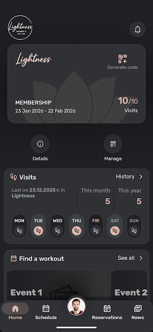 Lightness - Women's Fit Lab Screenshot 0