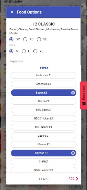 Pizza Pronto Screenshot 2