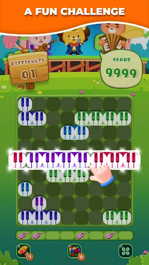 Melody Fall: Slide Puzzle Screenshot 1