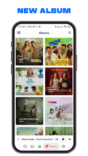 Masstamilan: HD MP3 Player Screenshot 3