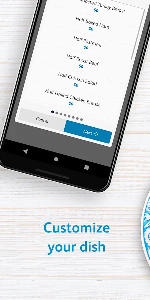 Pfizer Café: Eat Well with Compass Screenshot 2
