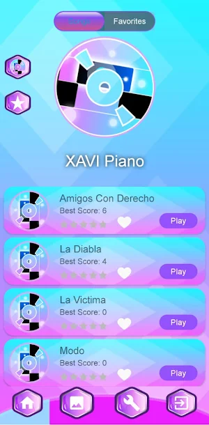 Xavi La Diabla Piano Game Screenshot 1