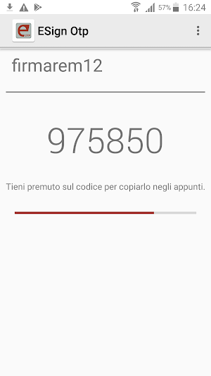 eSignOTP Screenshot 1
