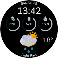 Digital Watchface D11