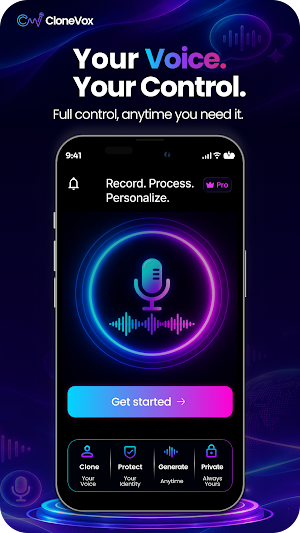 CloneVox - Protect Your Voice Screenshot 3