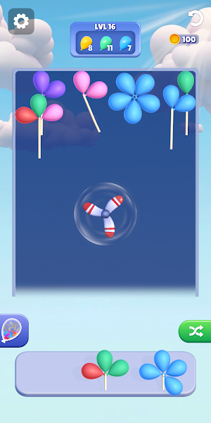 Balloon Rush Sort Screenshot 0