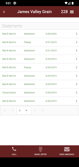 James Valley Grain LLC. Screenshot 3
