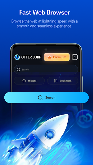 Otter Surf: Fast Web Browser Screenshot 1
