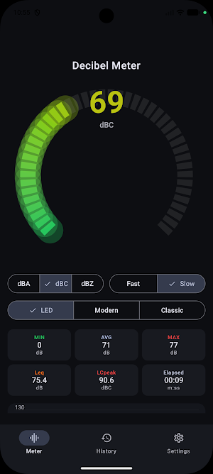 Decibel Meter – Sound Level Screenshot 1