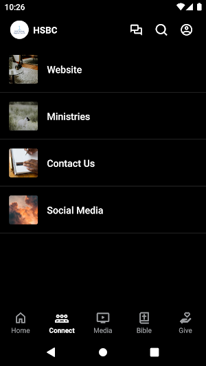 Holly Springs Baptist Church Screenshot 1