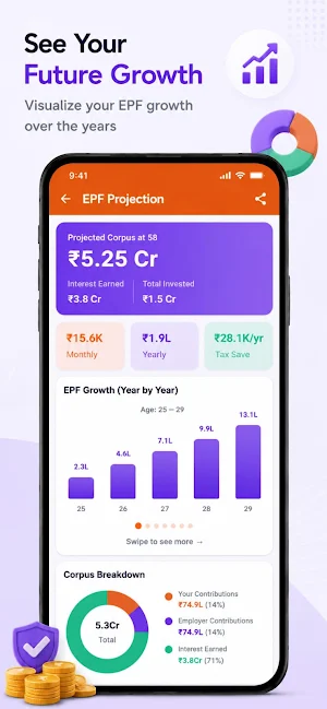 EPF Calculator Pro Screenshot 3