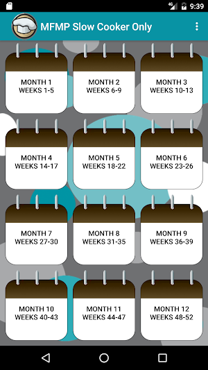 Slow Cooker Meal Planner Screenshot 0