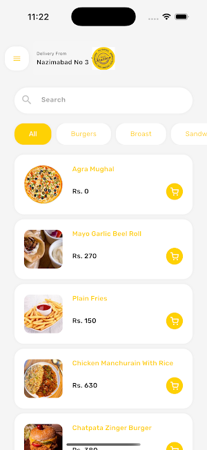 Food Station Food Delivery Screenshot 1