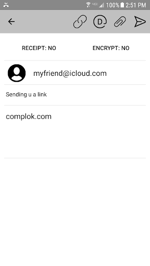 Complok Security Email Screenshot 1