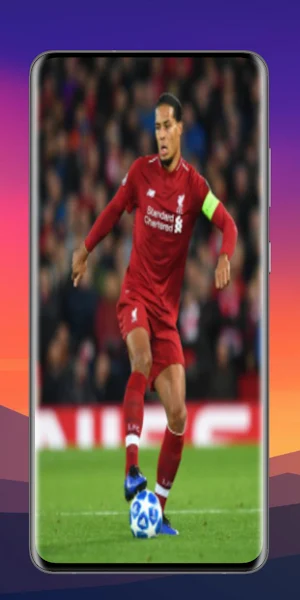 Virgil van Dijk 4K Wallpaper Screenshot 3