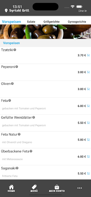 Syrtaki Grill Online Screenshot 2