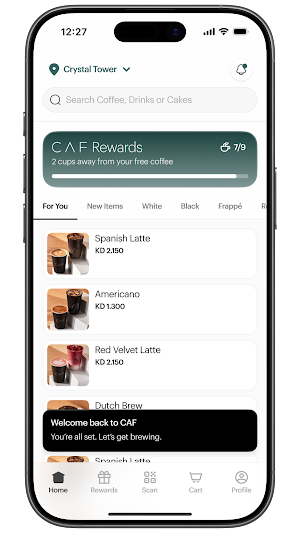 CAF CAFE Screenshot 0