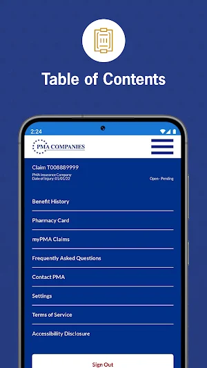 myPMA Mobile App Screenshot 3