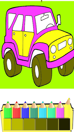 Car Coloring Book Screenshot 1