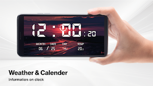 Digital Clock Pro: Big Display Screenshot 1