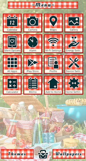 Pleasant Picnic Theme +HOME Screenshot 1