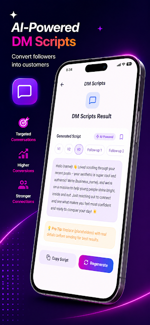 AI Content & Caption Generator Screenshot 2