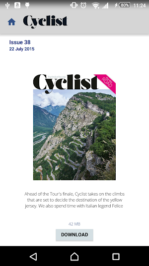 Cyclist: Road Cycling Magazine Screenshot 3