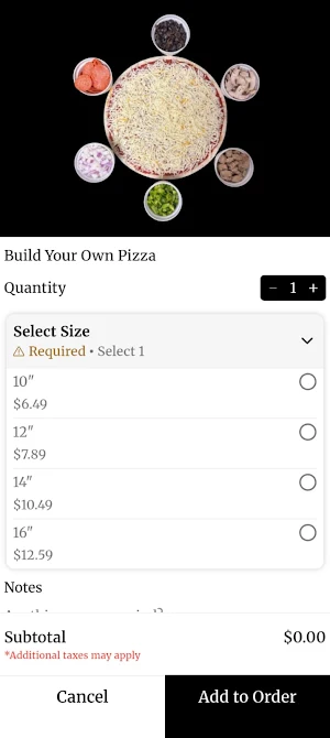 Eaton's Fresh Pizza Screenshot 2