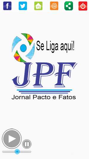 Web Rádio Jornal Pacto e Fatos Screenshot 1