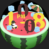 Water Melon Design Watch