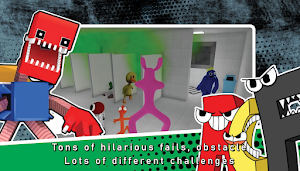 Blue Guys Impact.io: Fall Rush Screenshot 2