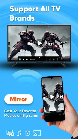 Screen Mirroring for all Tv HD Screenshot 0