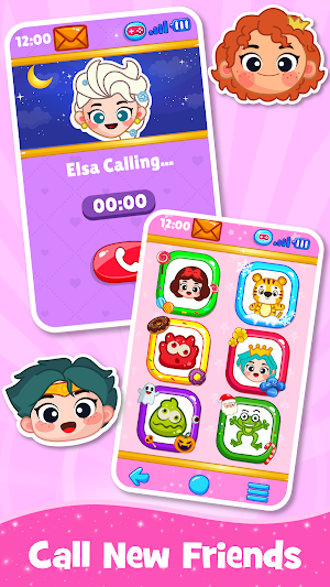 Princess Baby Phone Games kids Screenshot 3